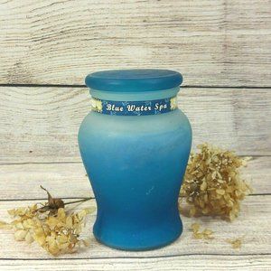 Scented Candles Blue Water Spa Glass Jar Candle Home Décor Room Fragrance Gift